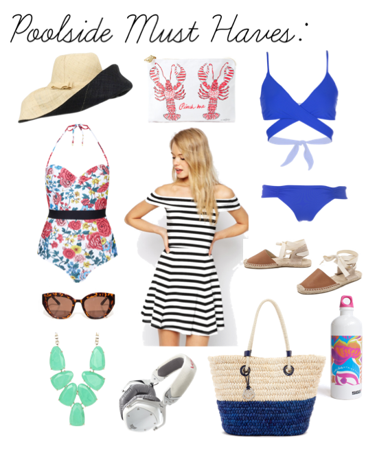 Poolside Style, Poolside Must Haves, Beach Style