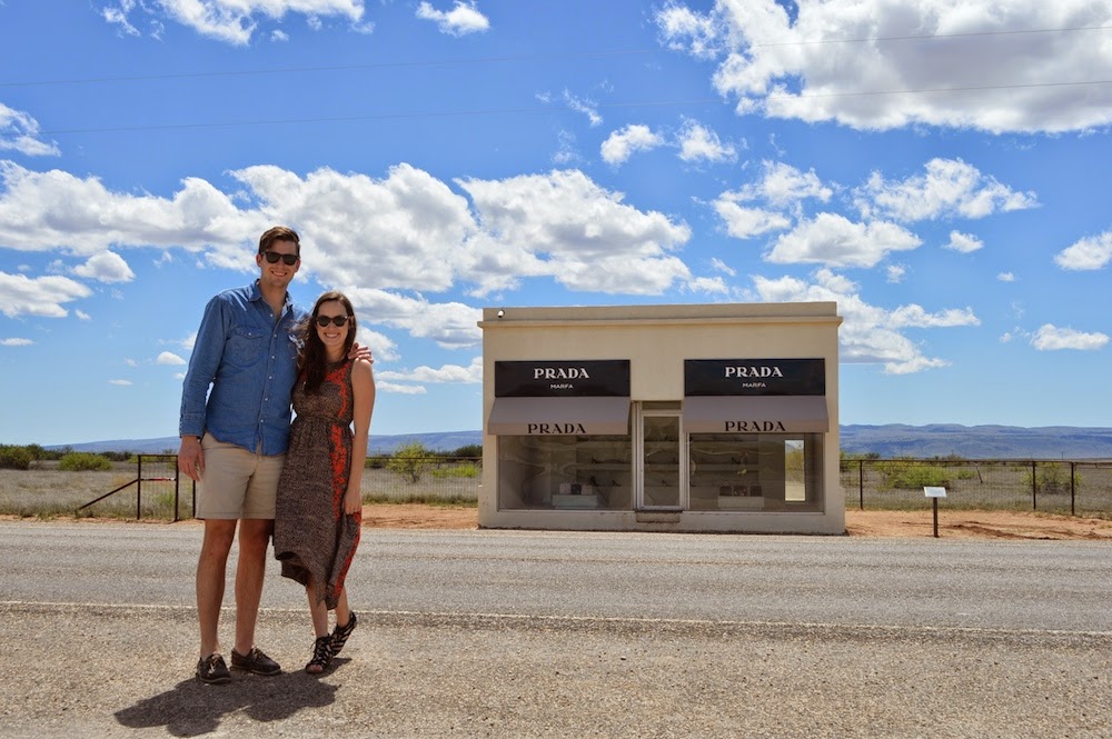 The Best Things to Do in Marfa TX featured by top Houston travel blog, Lone Star Looking Glass: Prada Marfa