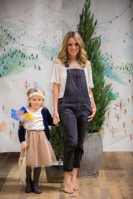 Anthropologie overalls, anthropologie black overalls - Anthropologie Holiday Fashion Show featured by top Houston fashion blog, Lone Star Looking Glass