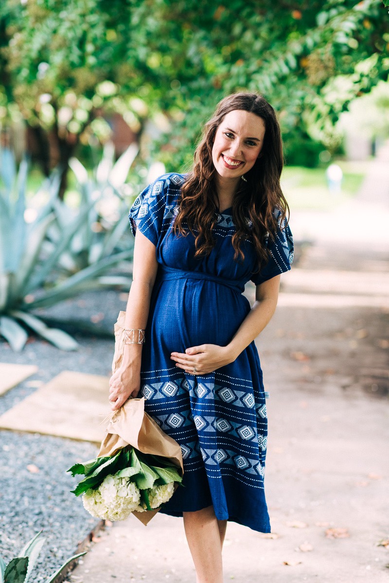 Sharing Mikoleon's Mommy & Me Style with the Artisanal Laguna House Dress in Azul