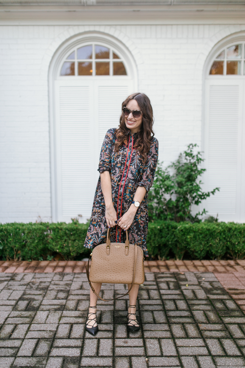 Lone Star Looking Glass is Anthropologie's Escalante Western Shirtdress.