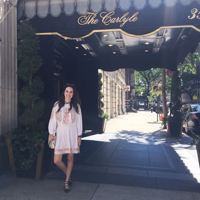A review of The Carlyle Hotel in New York City.