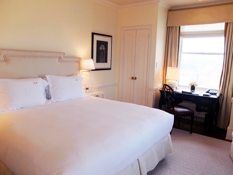 A guestroom review of The Carlyle in New York City.