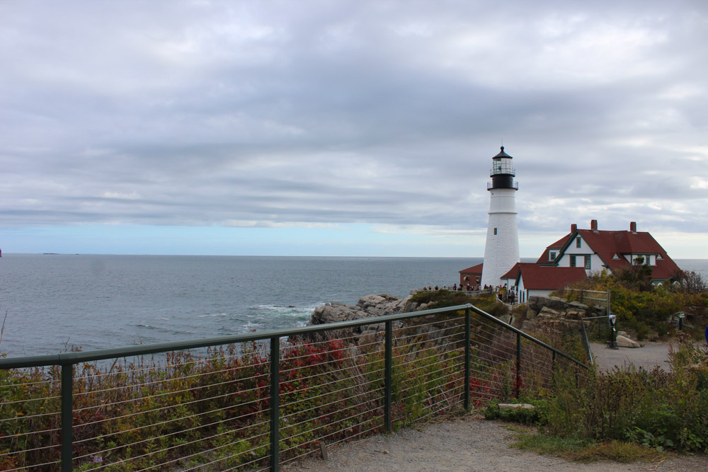 The Portland Head Light - Portland, Maine is one of the best places to babymoon in New England. 