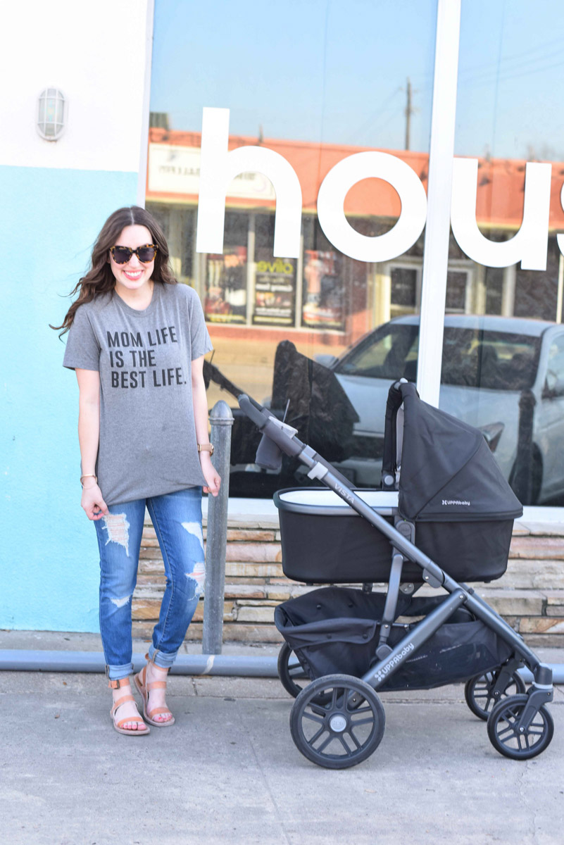 Mom Style and an Uppa Baby Stroller Review