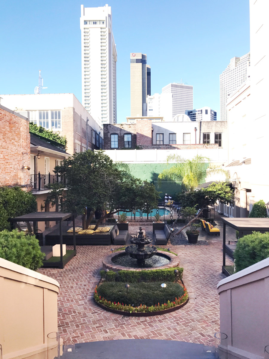 A review of the W Hotel in the French Quarter New Orleans.