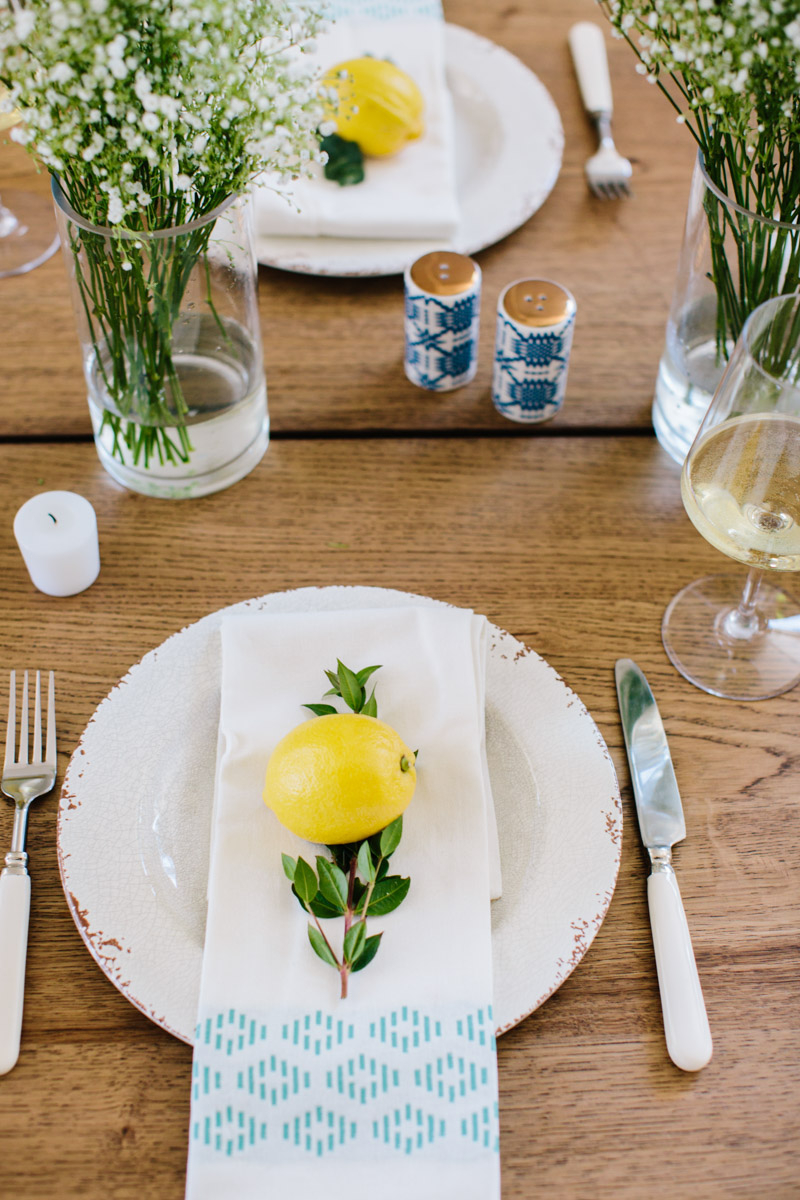 Indoor summer tablesetting tips and ideas with Rueda Verdejo Wine