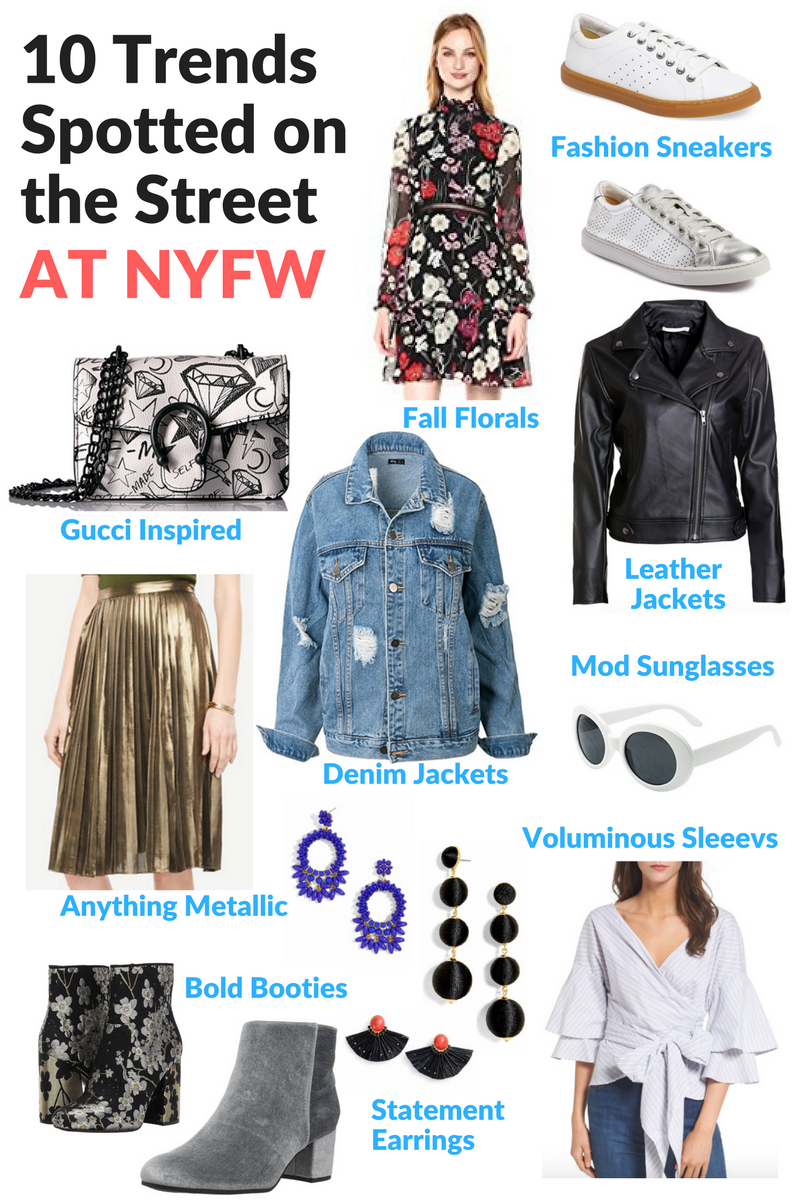 NYFW 2017 Street Style Trends