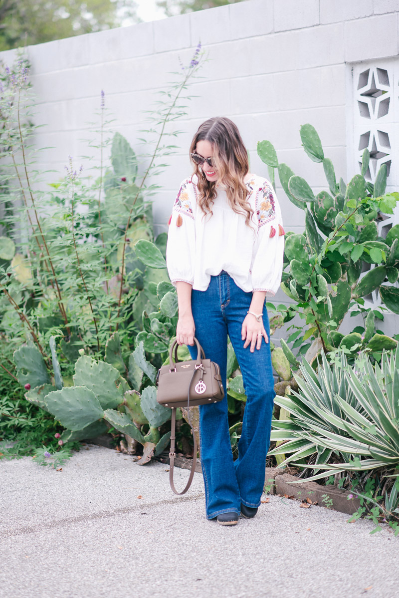 How To Style Flare Jeans  10 Outfit ideas + tips for styling