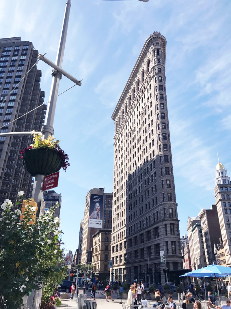 Flat Iron Building in New York City