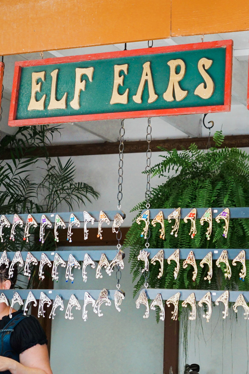 Elf Ears at the Texas Renaissance Festival