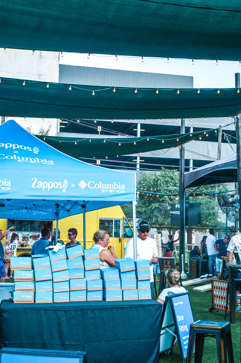 Zappos x Columbia Event in Houston Texas