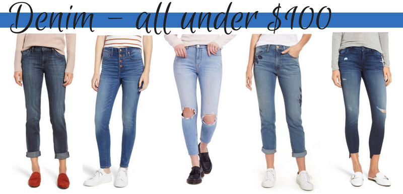 The best in denim under $100 from the Nordstrom Anniversary Sale 2018