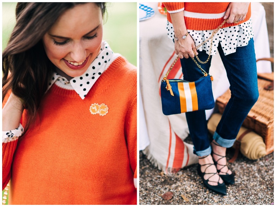 Draper James Tailgate Outfit   | Stylish Southern Tailgate featured by top Houston life and style blog, Lone Star Looking Glass