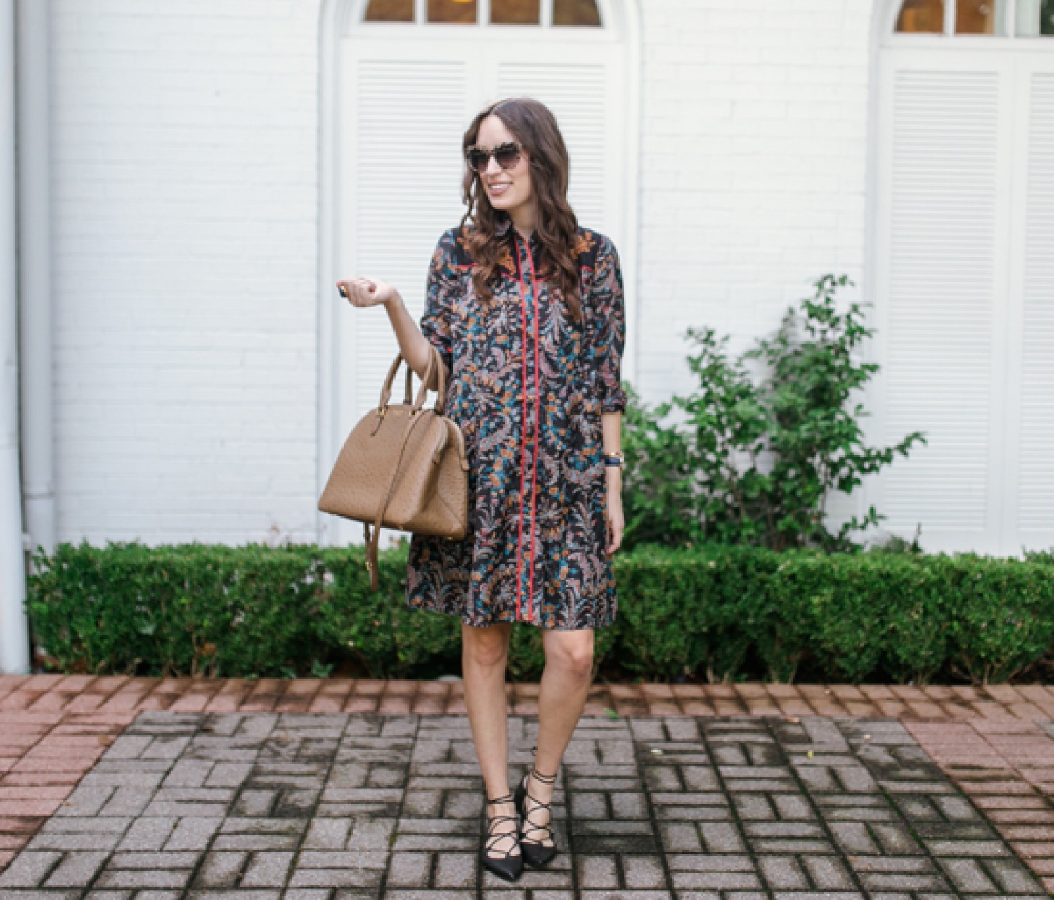 Lone Star Looking Glass is Anthropologie's Escalante Western Shirtdress.