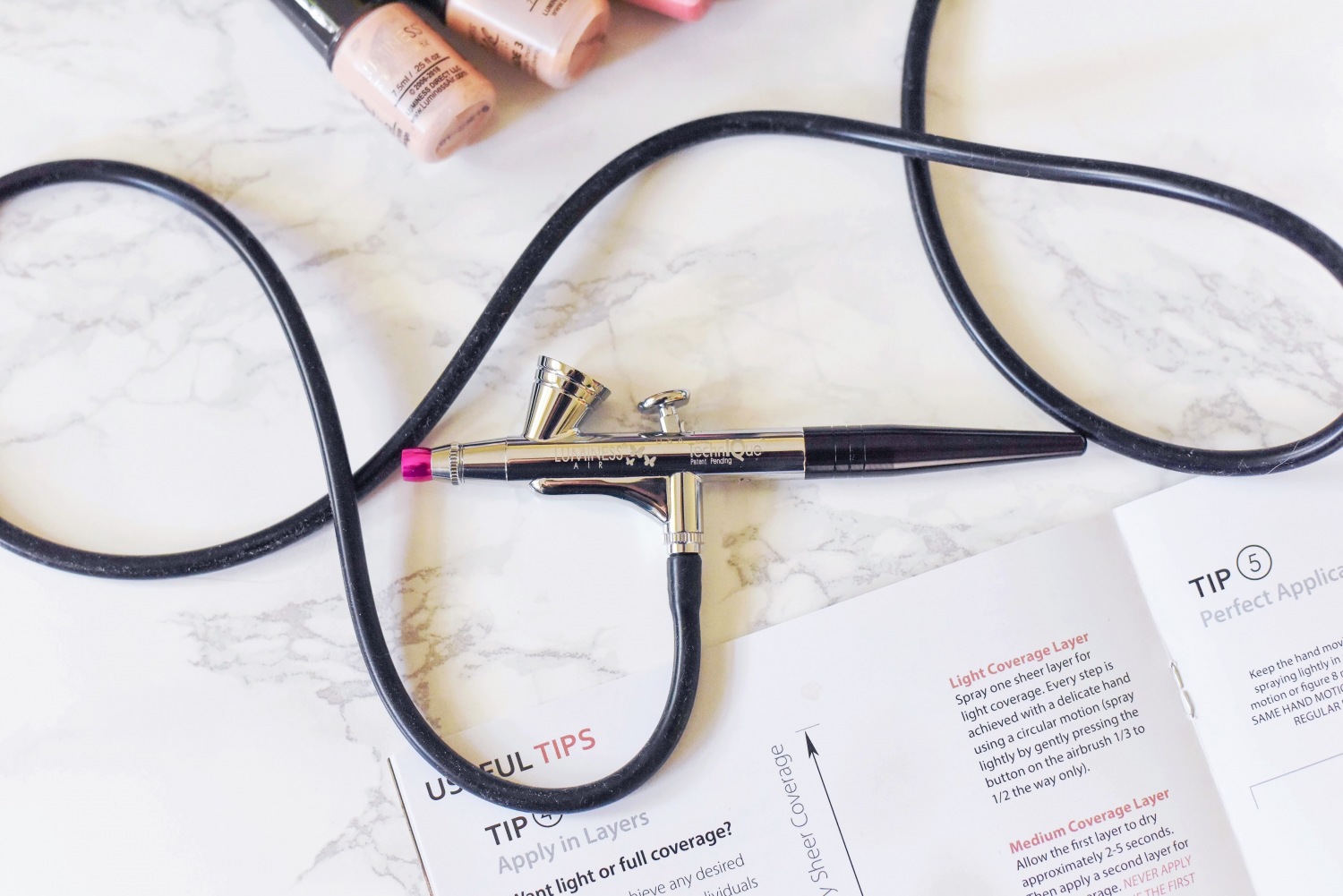 How to Apply Airbrush Makeup: An easy airbrush makeup tutorial with Luminess Air.