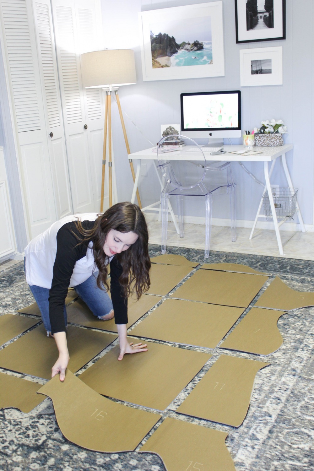 How to DIY a Cowhide Rug with FLOR
