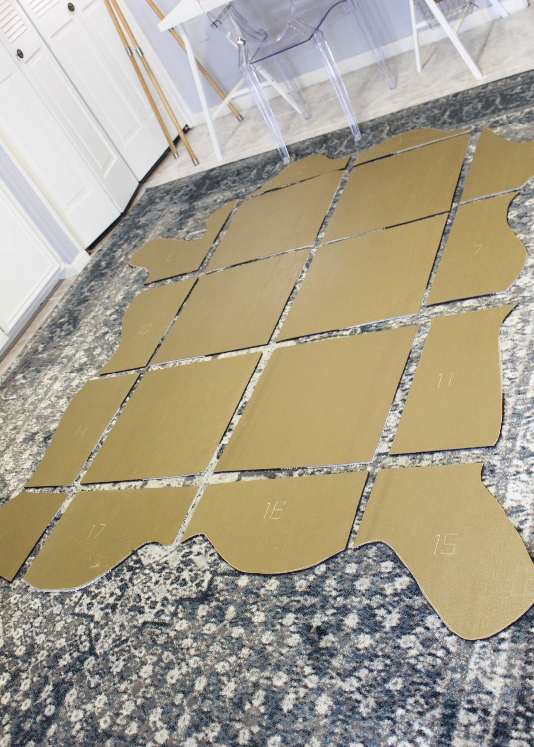 How to DIY a Cowhide Rug with FLOR
