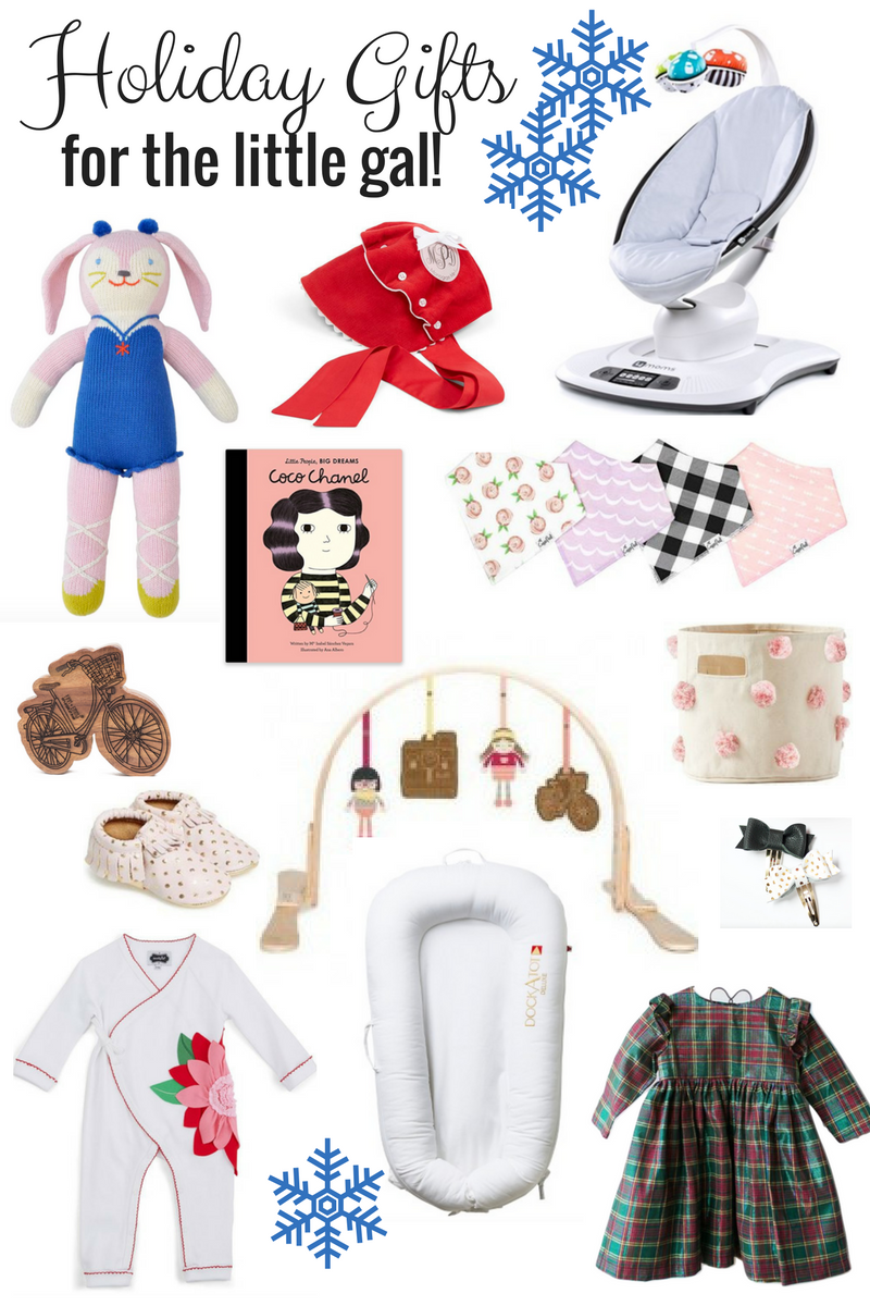 Christmas and holiday gift ideas for baby girls under 2 years old. | Best Gifts for Little Girls featured by top Houston lifestyle blog Lone Star Looking Glass