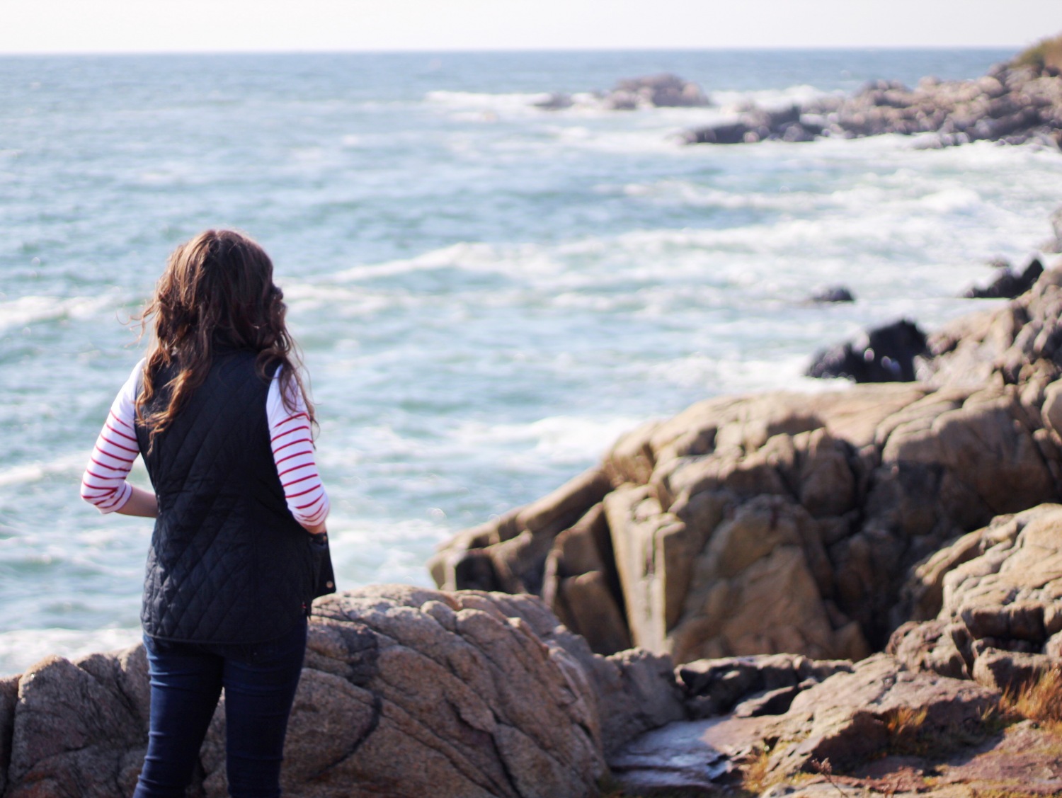 Overlooking Walker's Point on Ocean Ave in Kennebunkport, Maine.