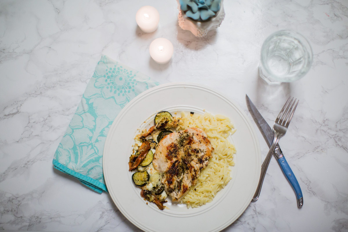 Houston food blogger shares a review of Hello Fresh and a recipe for Winner Winner Chicken Orzo Dinner. | Hello Fresh Review featured by top Houston life and style blog, Lone Star Looking Glass