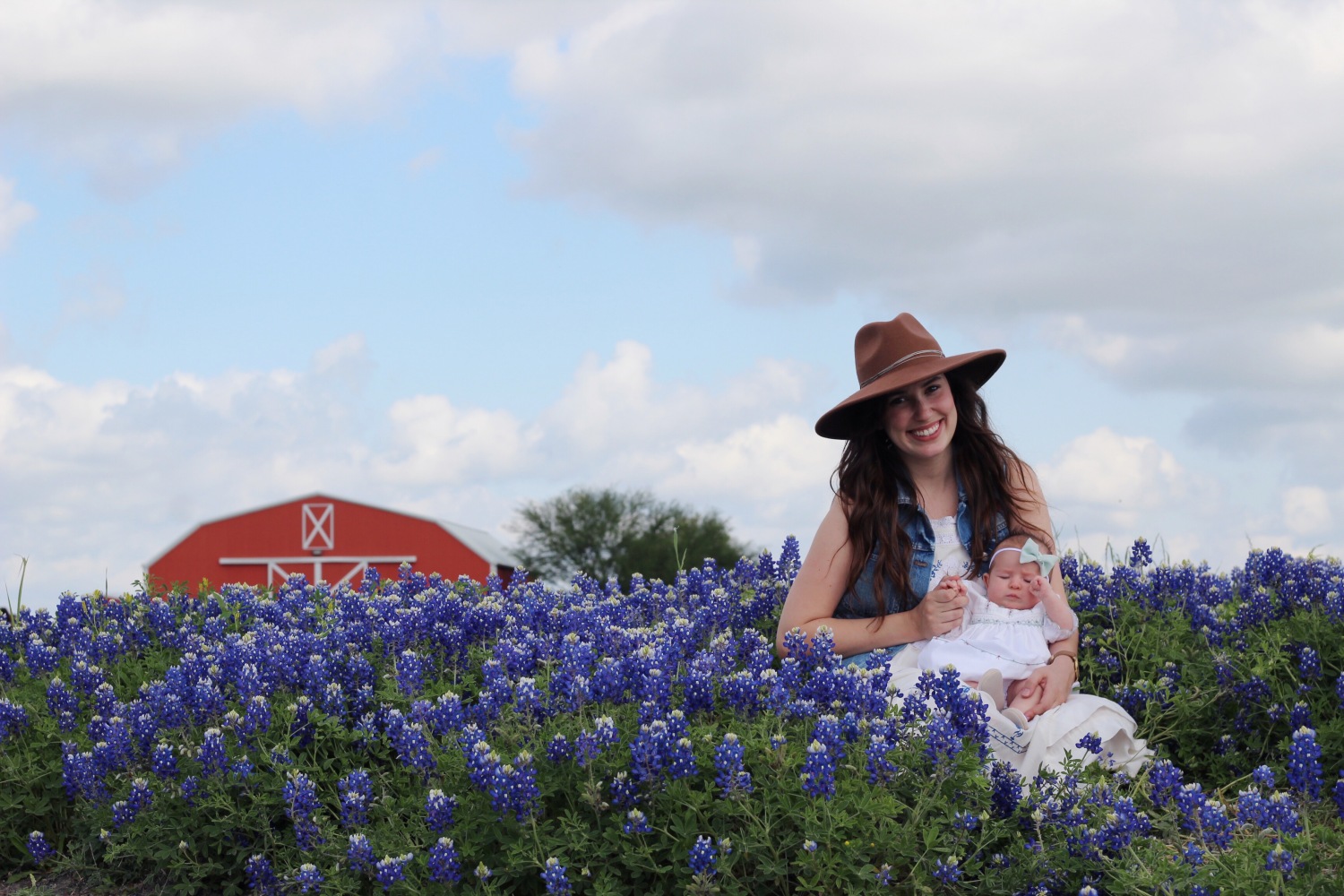 Where to take blue bonnet pictures outside of Houston, Texas.