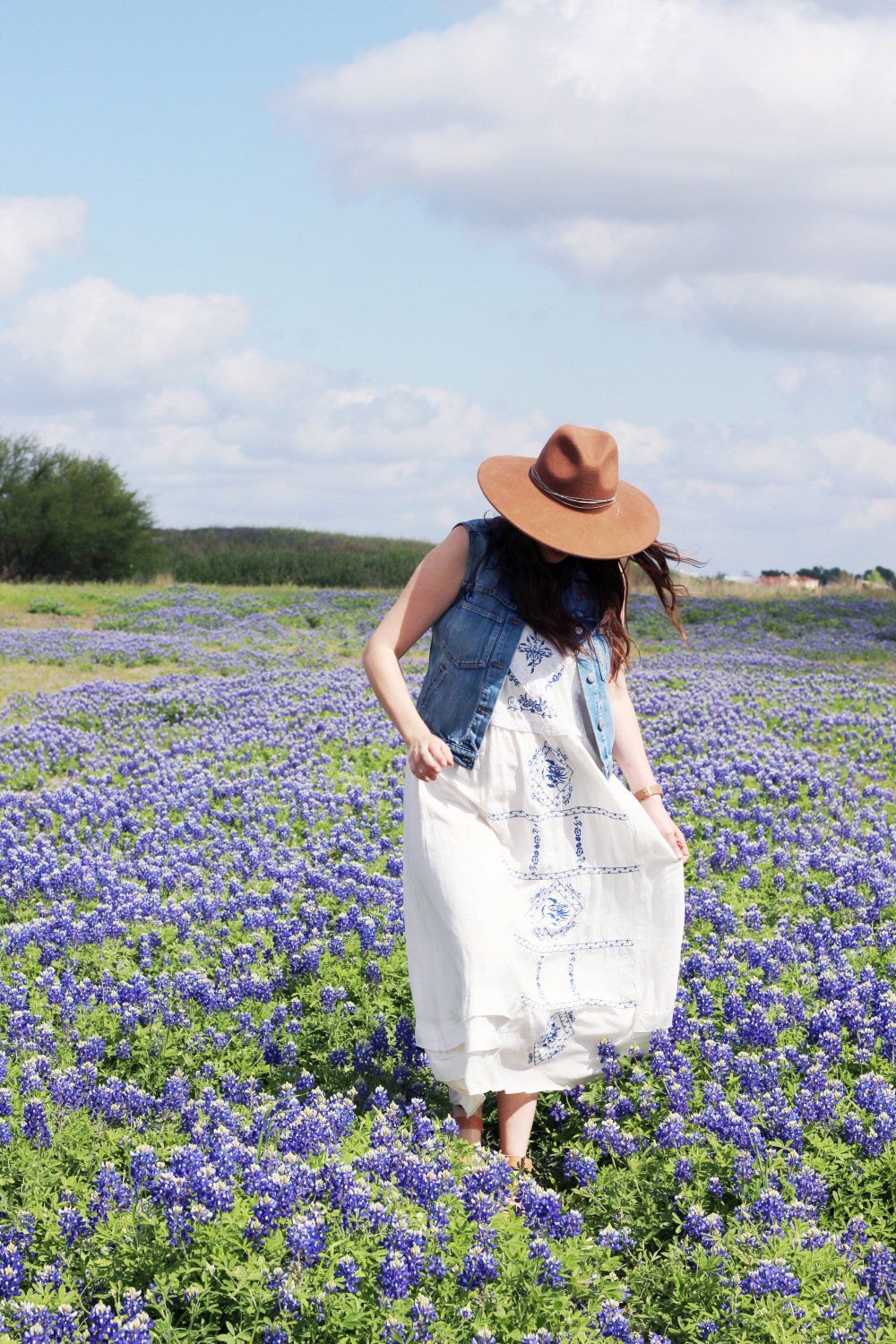 Where to take blue bonnet pictures outside of Houston, Texas.