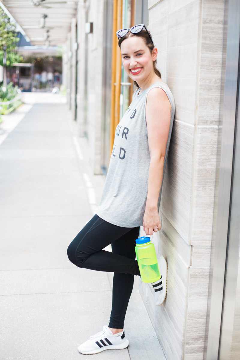 Six02 Workout Outfit | Villasport Gym Cypress review featured by top US life and style blog, Lone Star Looking Glass