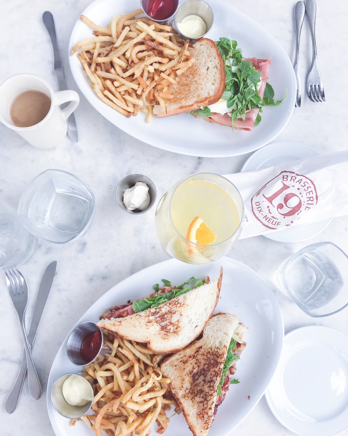 Brunch at Brasserie 19