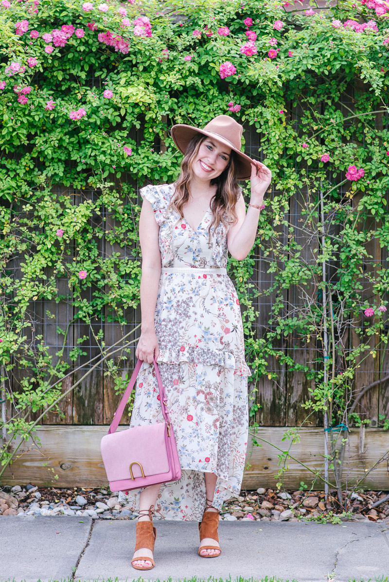 High-Low Floral Frock + Spring Sales | Lone Star Looking Glass
