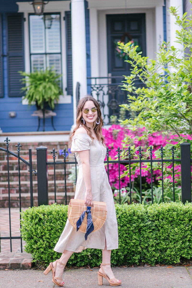 A Linen Sundress + Taking Time to Self-Care | Lone Star Looking Glass