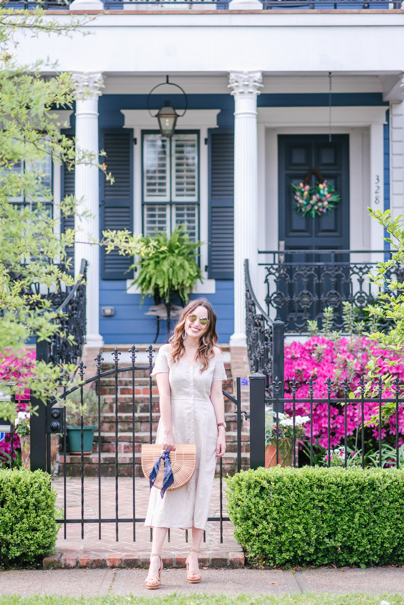 A Linen Sundress + Taking Time to Self-Care | Lone Star Looking Glass