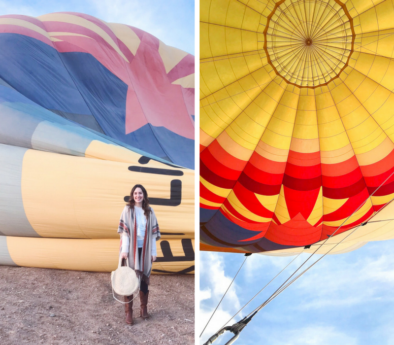 Phoenix Travel Guide featured by top Houston travel blog, Lone Star Looking Glass: image of a Hot Air Balloon Ride