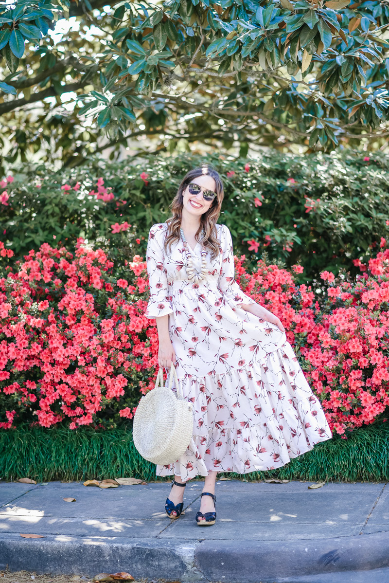 A Floral Maxi Dress to Put a Spring in Your Step | Lone Star Looking Glass