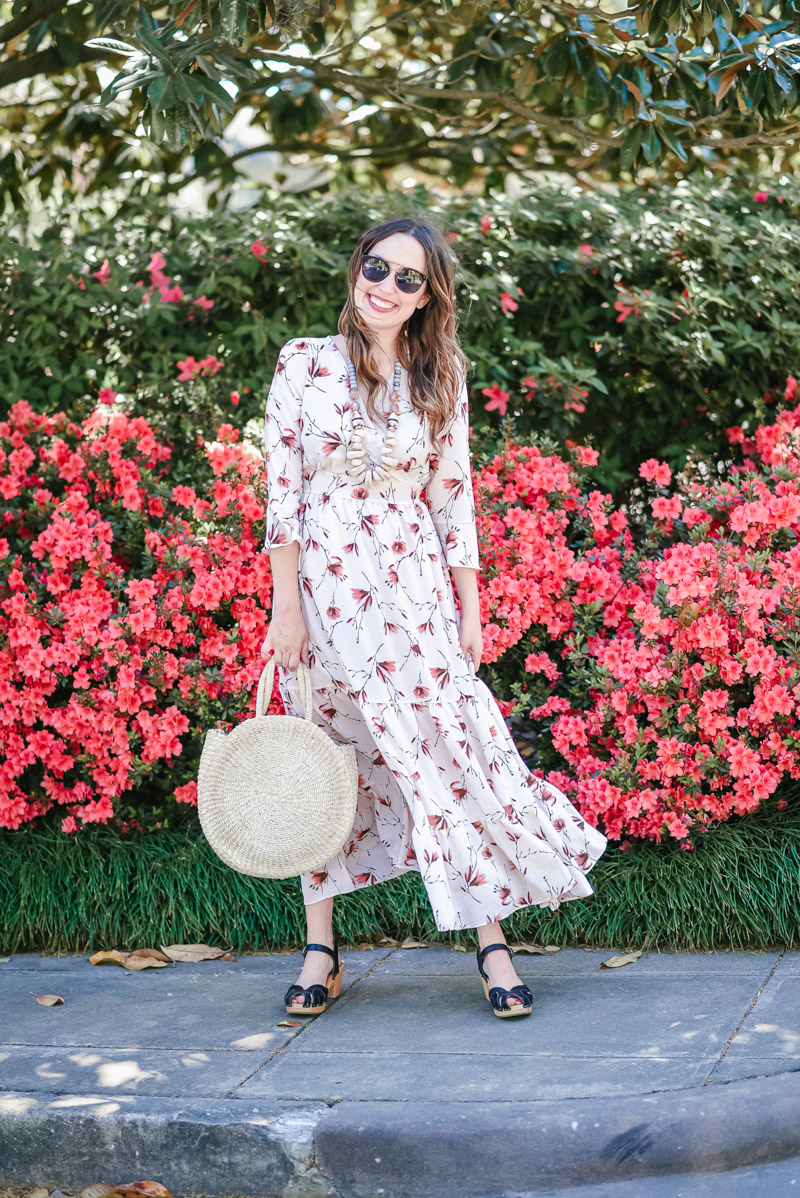 A Floral Maxi Dress to Put a Spring in Your Step | Lone Star Looking Glass