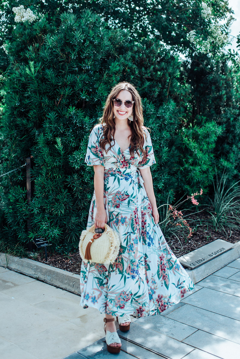 A Floral Maxi Dress Under $50 | Lone Star Looking Glass