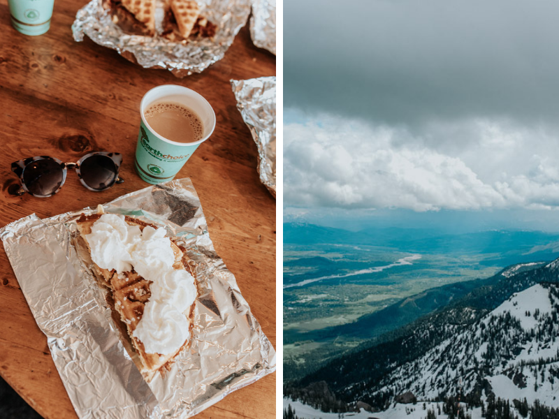 Jackson Hole Travel Guide: Waffles at Corbets Cabin | | The Ultimate Jackson Hole Travel Guide featured by top US travel blog, Lone Star Looking Glass