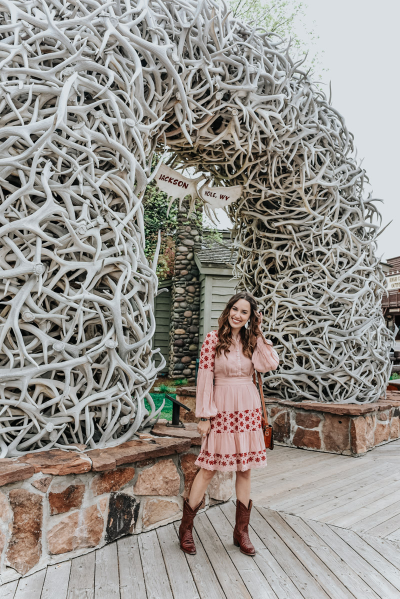 Jackson Hole Wyoming Travel Guide - ByTimo Western Dress | | The Ultimate Jackson Hole Travel Guide featured by top US travel blog, Lone Star Looking Glass