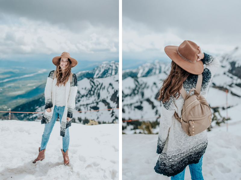 Jackson Hole Wyoming Travel Guide - Cute Mountain Outfits | The Ultimate Jackson Hole Travel Guide featured by top US travel blog, Lone Star Looking Glass