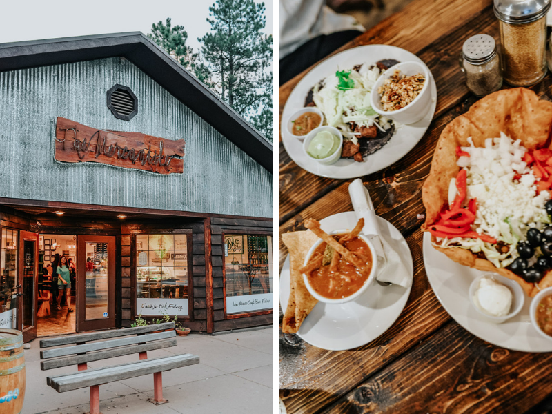 Dinner in Ruidoso at Hunt and Harvest downtown. | Ruidoso NM Travel Guide featured by top US travel blog, Lone Star Looking Glass