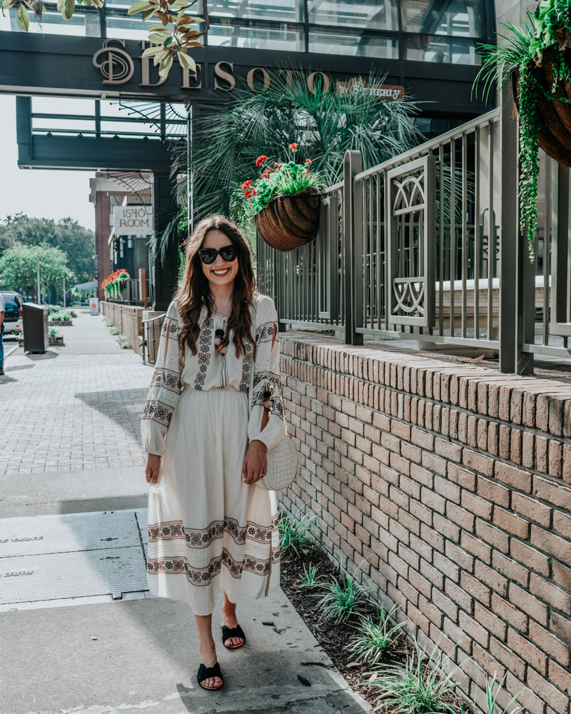 | Fun Things to Do in Savannah GA featured by top US travel blog, Lone Star Looking Glass: stroll through James Street