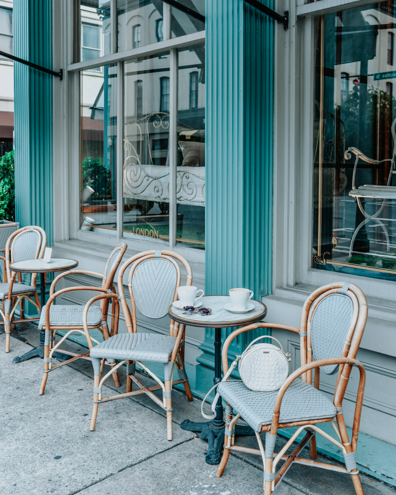 Savannah Travel Guide: The Paris Market Coffee Shop | | Fun Things to Do in Savannah GA featured by top US travel blog, Lone Star Looking Glass