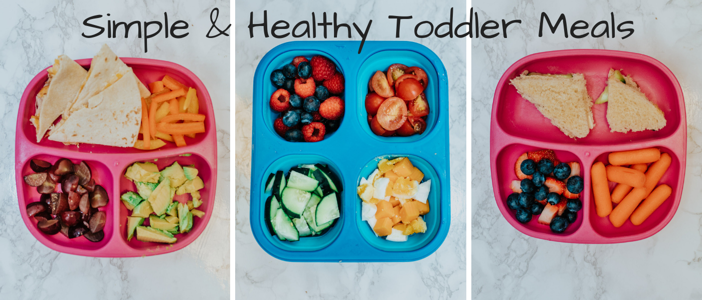 Learn how to make an easy & healthy meal 🐠🍅🥒 #toddlermeals
