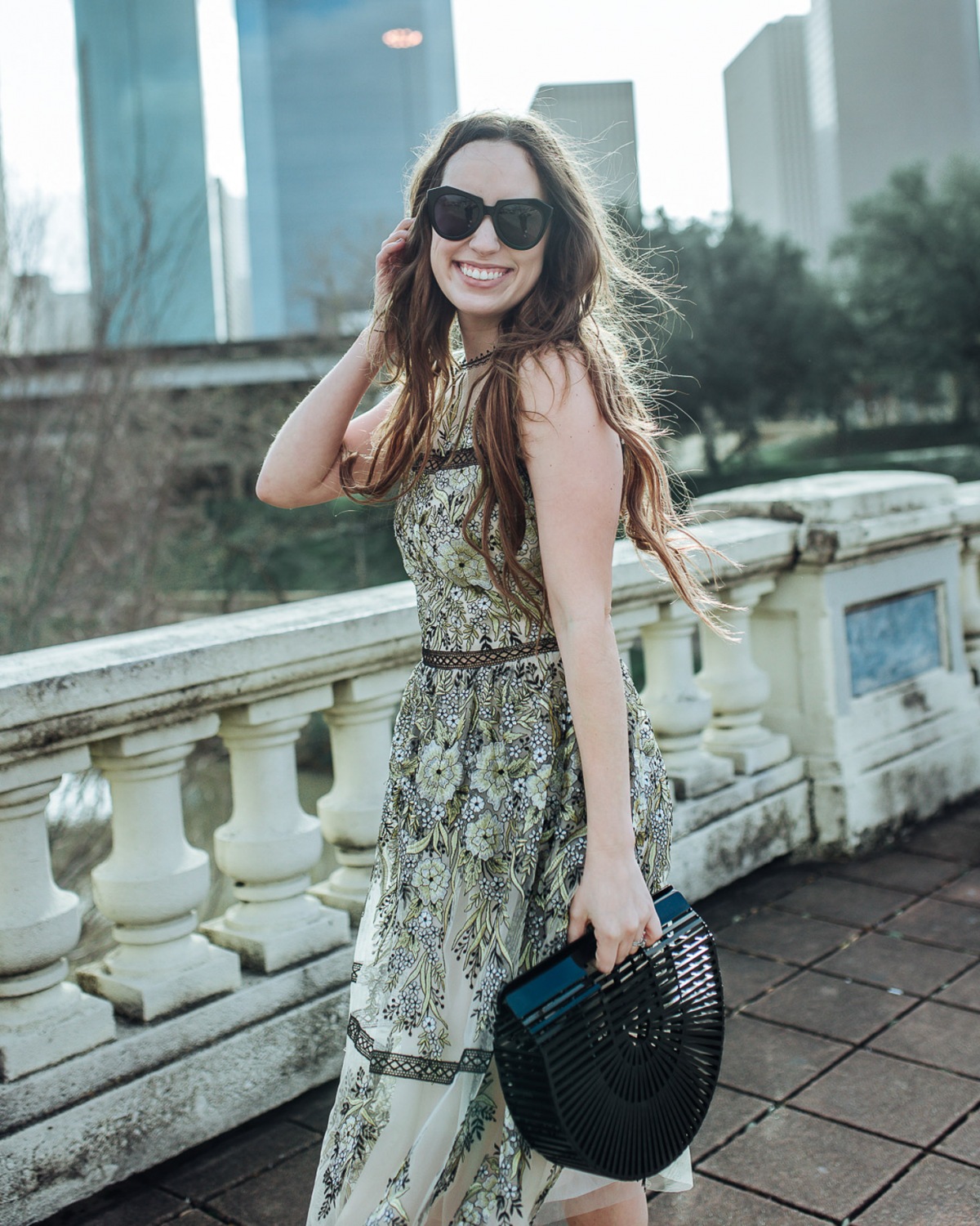 Valentine's Day Party Dresses - Gold Embroidered Shoshanna Anthropologie Cocktail Dress