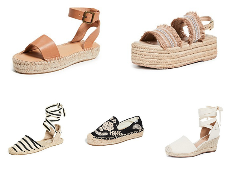 Spring Style Favorites featured by top US fashion blog, Lone Star Looking Glass: cute spring espadrilles