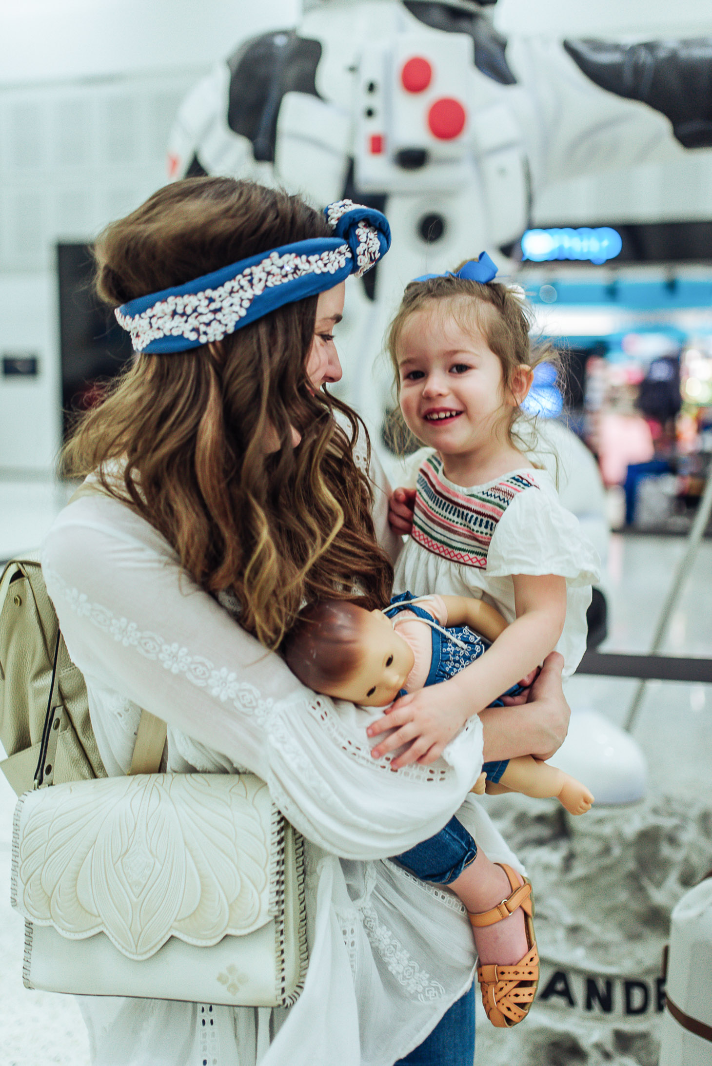 7 tips for flying with a toddler featured by top US travel blog, Lone Star Looking Glass