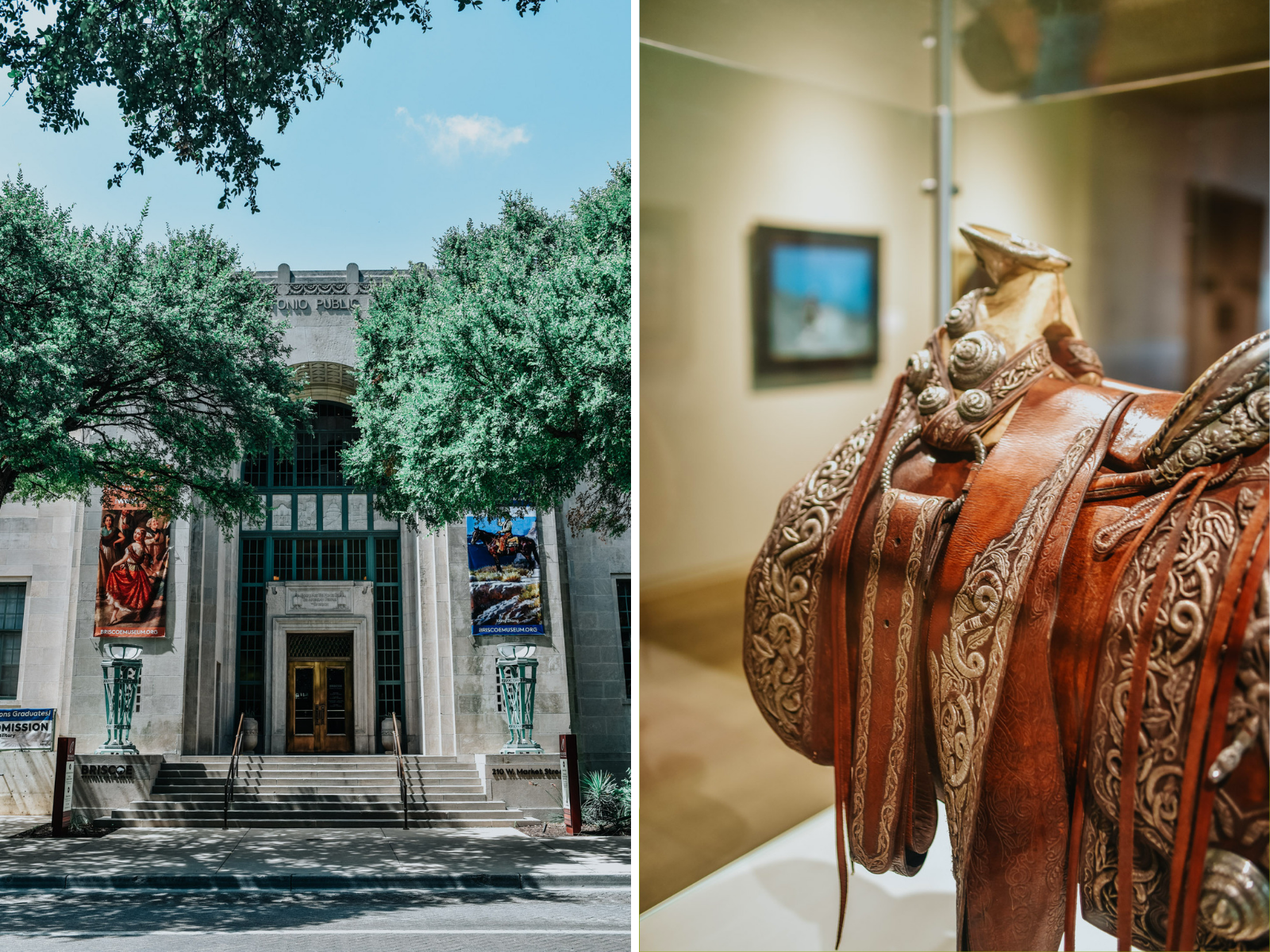 Top 10 Kid Friendly Activities in San Antonio by popular Texas travel blog, Lone Star Looking Glass: image of the Briscoe Western Art Museum. 