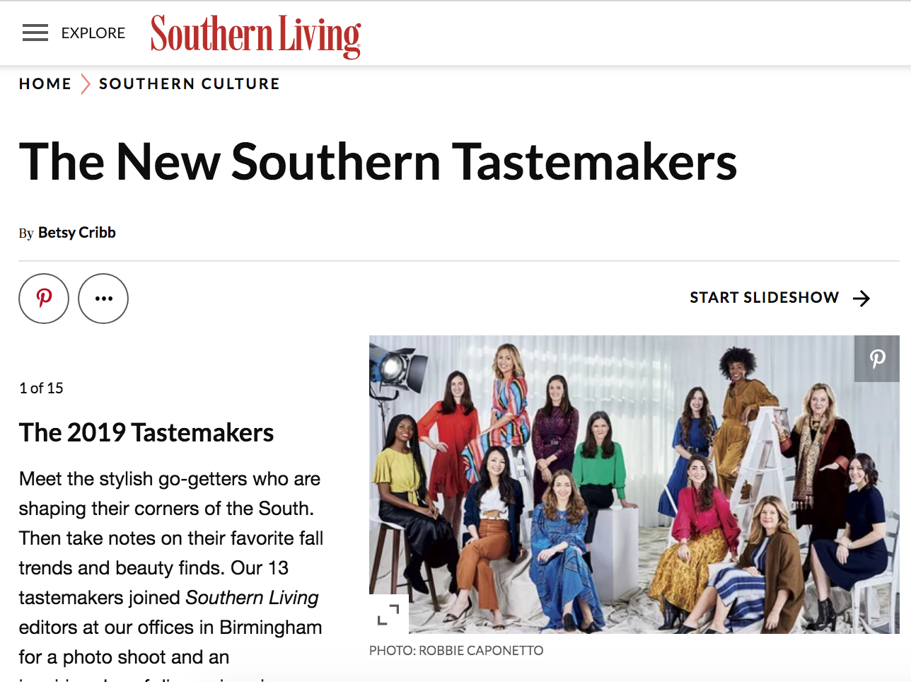 What it Means to Me to be a Southern Living Tastemaker featured by top US life and style blog, Lone Star Looking Glass