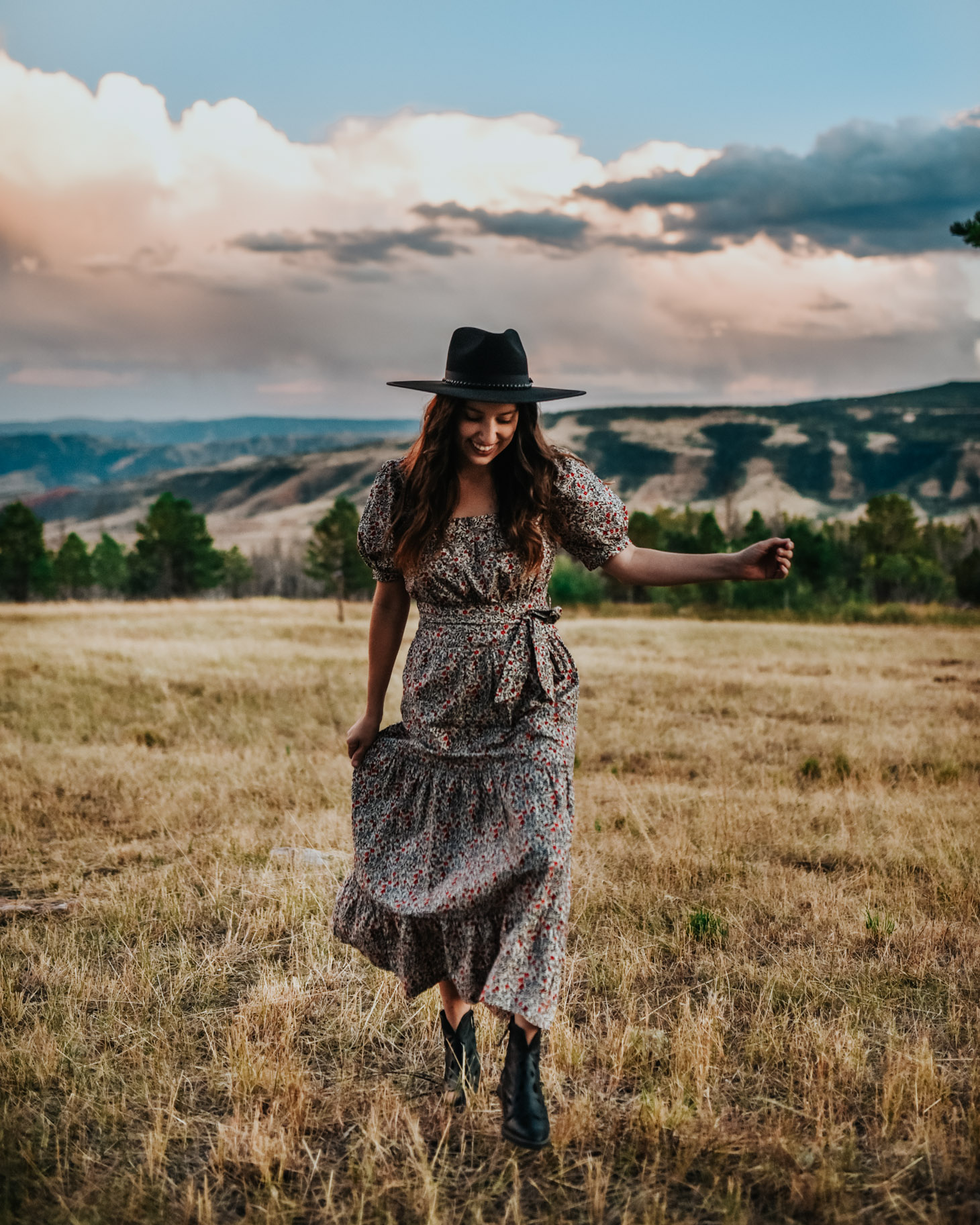 How to Style a Prairie Dress - Pretty Little Shoppers