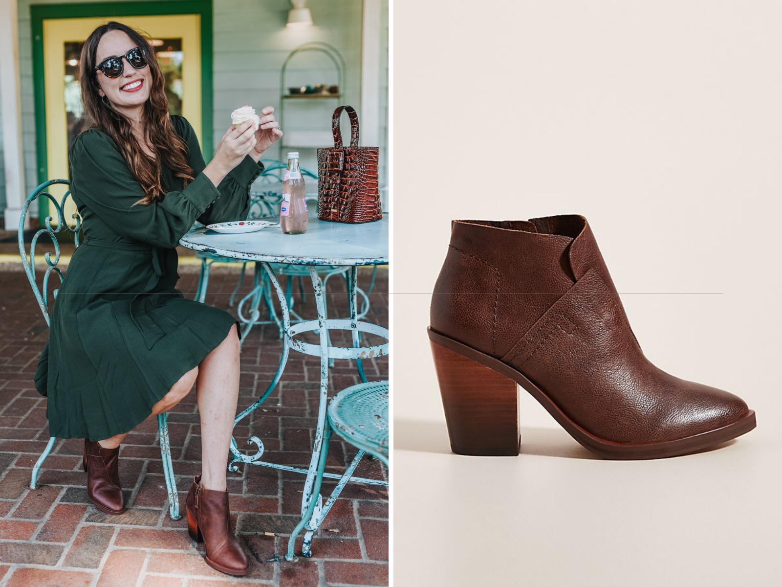 Cute Winter Boot Trends for 2019 featured by top US fashion blog, Lone Star Looking Glass: image of classic brown booties